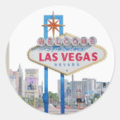 Las Vegas Sign Sticker (Vorderseite)