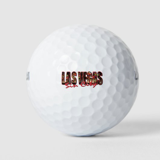 Las Vegas Sin City Golfball (Vorderseite)