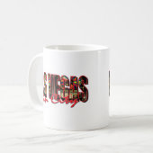Las Vegas Sin City Kaffeetasse (Vorderseite Links)
