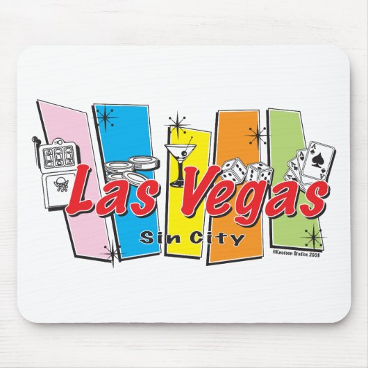 Las-Vegas-Sin-City Mousepad (Vorne)