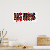 Las Vegas Sin City Poster (Küche)