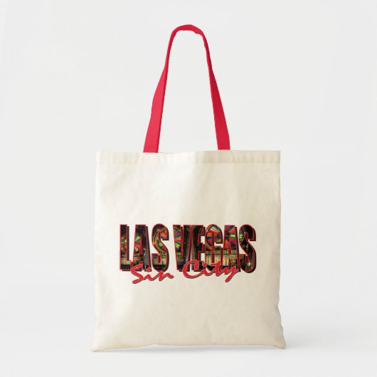 Las Vegas Sin City Tragetasche (Vorne)