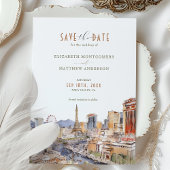 Las Vegas Sin City Wedding Save the Date Card Einladung