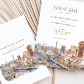 Las Vegas Sin City Wedding Save the Date Card Einladung