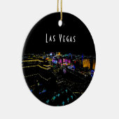 Las Vegas Skyline Keramik Ornament (Rechts)