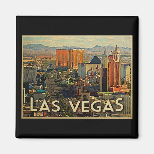 Las Vegas Skyline Magnet (Vorne)