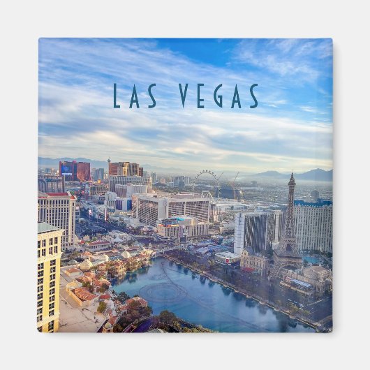 Las Vegas Skyline Magnet (Vorne)