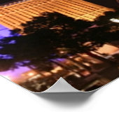 Las Vegas Skyline Poster (Ecke)