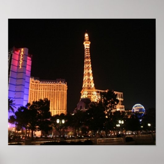 Las Vegas Skyline Poster (Vorne)