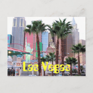 Las Vegas skyline Postkarte