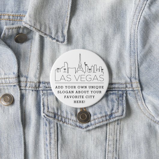 Las Vegas Skyline | Schaltfläche "Benutzerdefinier Button (Beispiel)