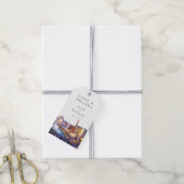 Las Vegas Skyline Wedding Thank You Geschenkanhänger (Mit Garn)