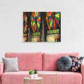 Las Vegas Slot Maschinen Leinwanddruck (Insitu (Wohnzimmer))