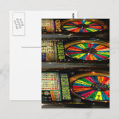Las Vegas Slot Maschinen Postkarte (Vorne/Hinten)