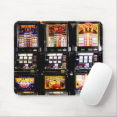Las Vegas Slots Dream Machines Mousepad (Mit Mouse)