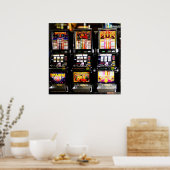 Las Vegas Slots Dream Machines Poster (Küche)