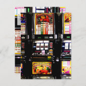 Las Vegas Slots Dream Machines Postkarte (Vorne/Hinten)