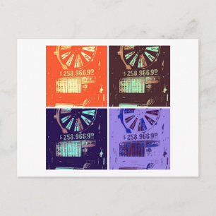 Las Vegas Slots Jackpot Postkarte