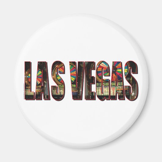 Las Vegas Slots Magnet (Vorne)