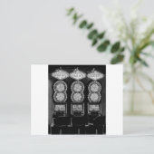 Las Vegas Slots Postkarte (Stehend Vorderseite)