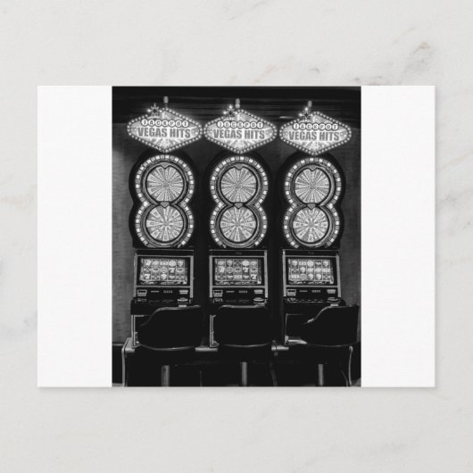 Las Vegas Slots Postkarte (Vorderseite)