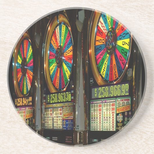Las Vegas Slots Untersetzer (Vorne)