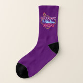 Las Vegas Socks für Männer und Frauen Socken (Links - Außen)