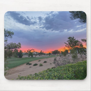 Las Vegas Sonnenaufgang über dem Golfplatz in der  Mousepad