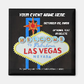 Las Vegas Special Event Memento Magnet (Vorne)