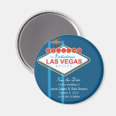 Las Vegas speichern das Datumsfenster Magnet (Vorderseite/Rückseite)