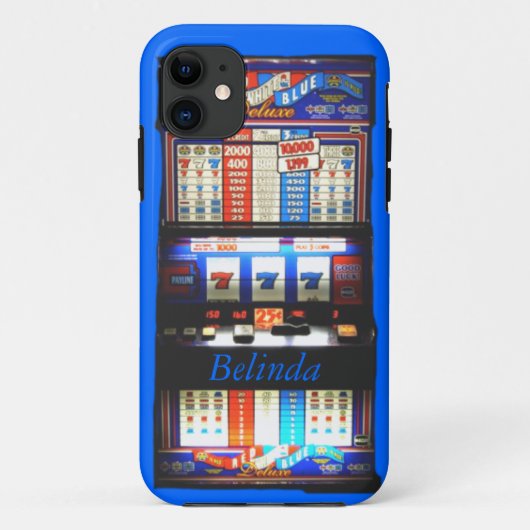 Las Vegas-Spielautomat Case-Mate iPhone Hülle (Rückseite)