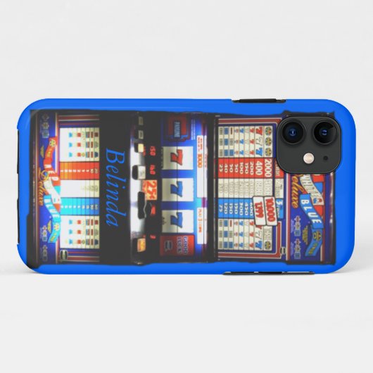 Las Vegas-Spielautomat Case-Mate iPhone Hülle (Rückseite (Horizontal))