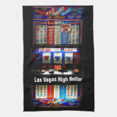 Las Vegas-Spielautomat-High Roller Handtuch (Vertikal)