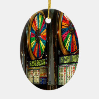 Las Vegas-Spielautomaten Keramikornament