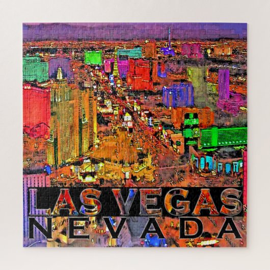 Las Vegas Square Puzzle (Vertikal)