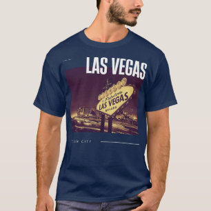 Las Vegas Stadt 2 T-Shirt