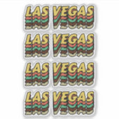 Las Vegas - Stadt Aufkleber (Vorderseite)