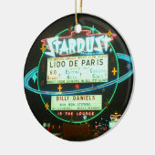 Las Vegas Stardust Casino Neon Sign Keramikornament (Links)