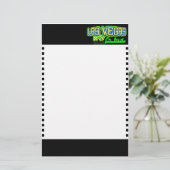 Las Vegas stationär, anpassbar Briefpapier (Stehend Vorderseite)