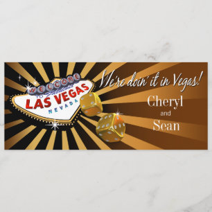 Las Vegas Sternexplosion Hochzeit Topaz Schwarzes  Einladung