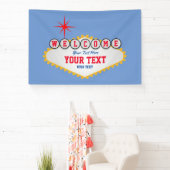 Las Vegas Stil Willkommen in Ihrem Text Banner (InSitu)