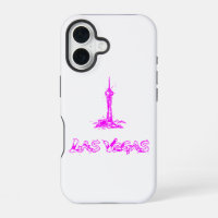 Las Vegas Stratosphere Neon Pink Skizze iPhone 