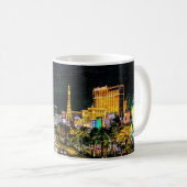 Las Vegas-Streifen 2 Kaffeetasse (VorderseiteRechts)