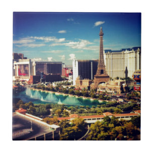 Las Vegas-Streifen-Ansicht Fliese