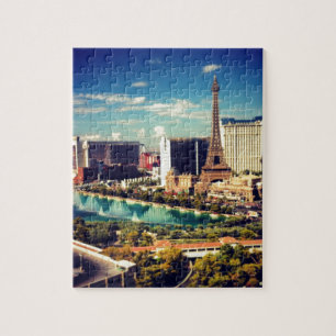 Las Vegas-Streifen-Ansicht Puzzle
