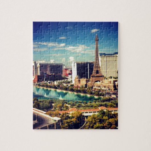 Las Vegas-Streifen-Ansicht Puzzle (Vertikal)