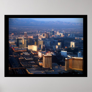 Las Vegas-Streifen im Dezember 2011 Poster