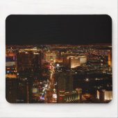Las Vegas-Streifen nachts Mousepad (Vorne)