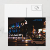LAS VEGAS STRIP #1 POSTKARTE (Vorne/Hinten)