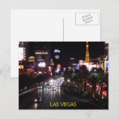 LAS VEGAS STRIP #4 POSTKARTE (Vorne/Hinten)